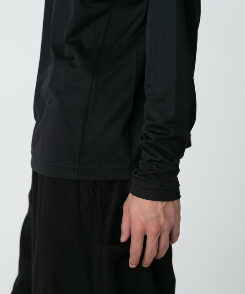 Snow Peak Pe Power Dry Half Zip Pullover Size SBLACKSW-25SU013 Festival Camping Outdoor