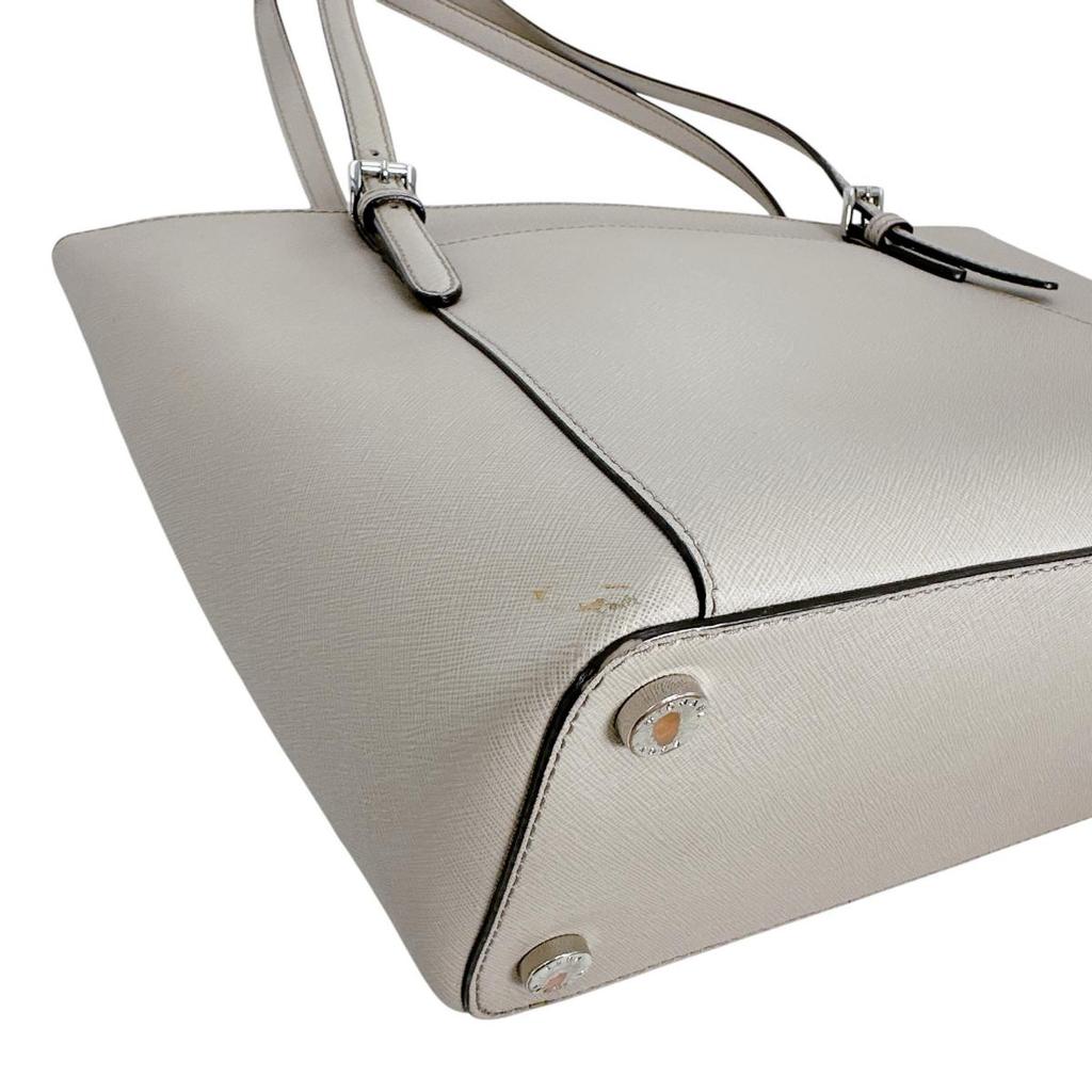 Michael Kors Ciara A4 compatible Handbag leather gray Women 35F8SC6T9L Used