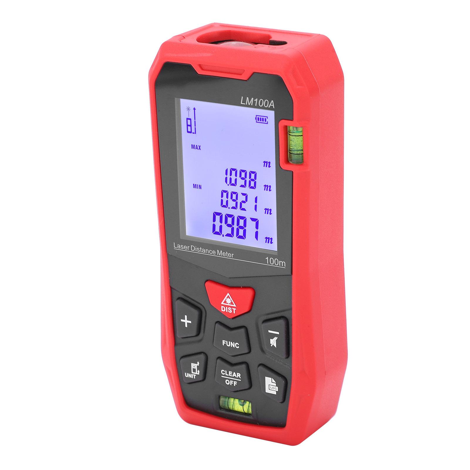 

LM100A 100M Laser Rangefinder HighAccuracy Infrared Laser Distance Meter Measuring Tool