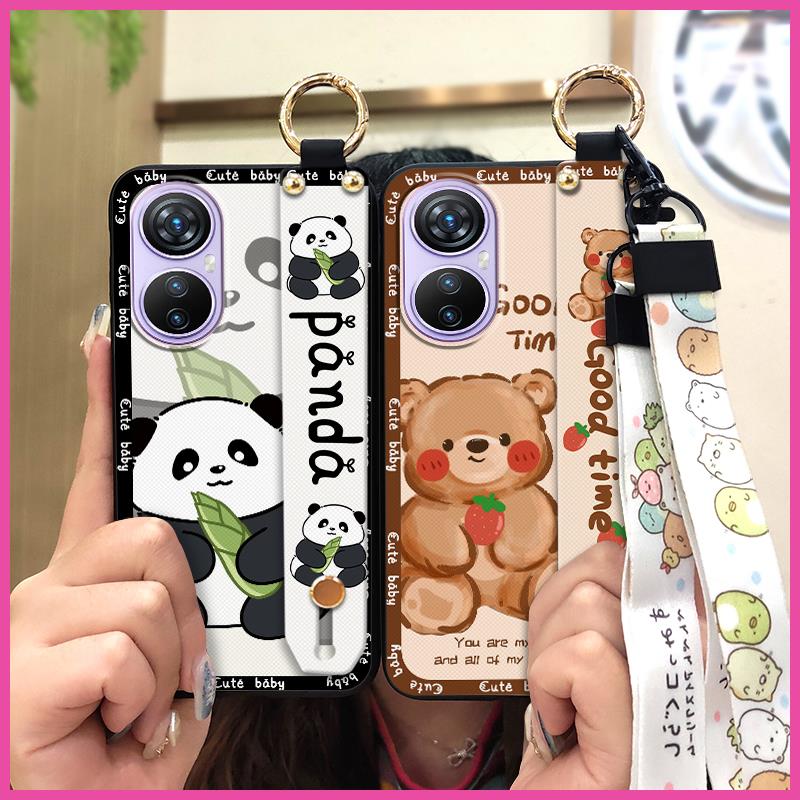 Soft case Wristband Phone Case For Blackview A200 Pro Phone Holder Anti-knock Protective Dirt-resistant Cute Shockproof