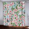 Floral Floral Printing And Painting Series High Density Blackout Curtain 3D Digital Printing
