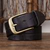 Belte Herre Håndlaget Retro Vegetabilsk Garvet Lær Ekte Kuskinn Lær Overflate Belte Herre Allsidig Personlighet Trend Buksebelte