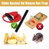  Bucket Lid Mouse Trap Humane Or Lethal Trap Door Style