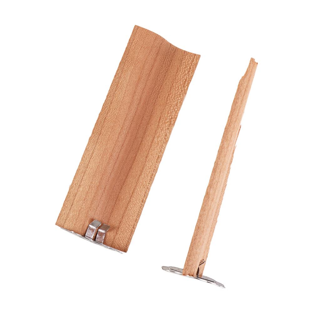 Large Flame Candle Making Handmade Burning Candle Accessory Wood Chip Candle Wicks Candle Cores