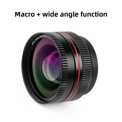 Digitálny fotoaparát Externý objektív HD SLR Širokouhlý Zrkadlový Prenosný fotoaparát Makro objektív Príslušenstvo k objektívu fotoaparátu