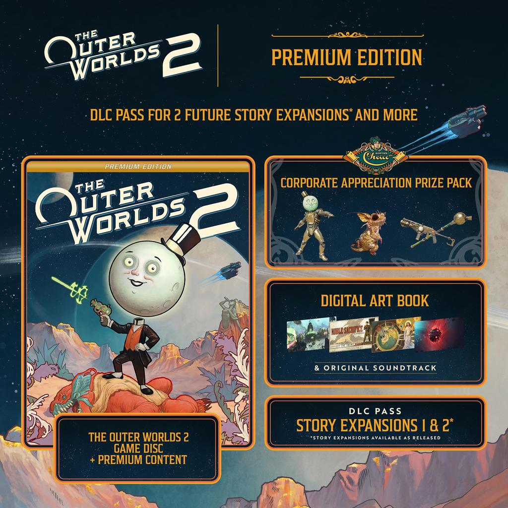 The Outer Worlds 2 Premium Edition North Xbox Series X (Imported America)