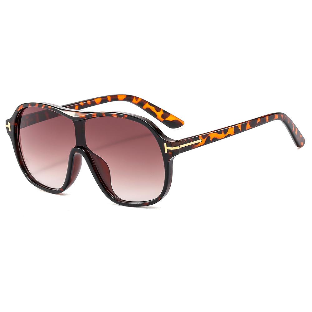 T toad sunglasses, new sunglasses, fashionable European and American personalized large-frame street myopia sunglasses