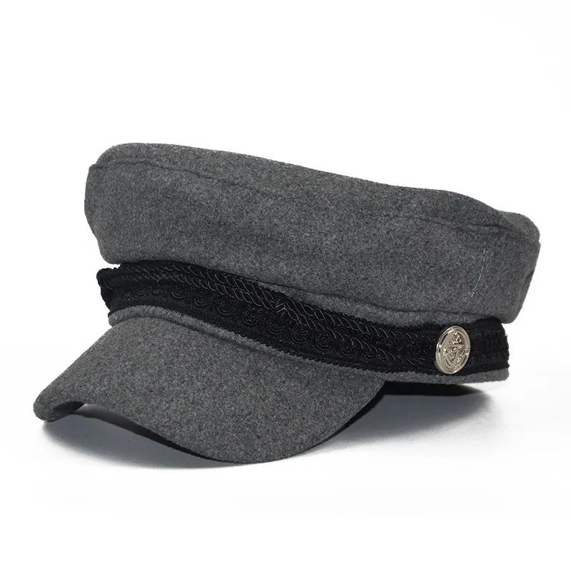 Oohmy Women's Wool Newsboy Cap with Visor Bakerboy Cabbie Gatsby Pageboy Style Beret Hat for Girls