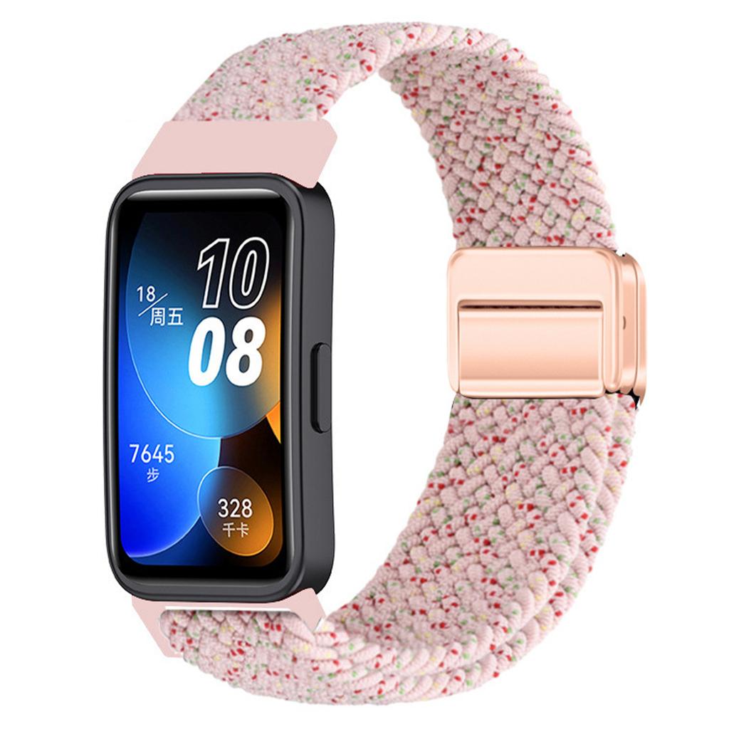 Nylon Strap For Huawei Band 10 9 8 Braided Comfortable Magnetic Buckle Adjustable Watchband Huanwei Band 10/9/8 Accessories Belt