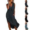 Abito Casual alla Moda da Donna - Vestibilità Larga - Monocolore