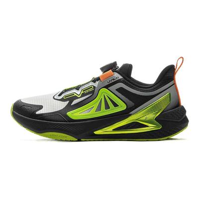 Li Ning Παιδικά Παπούτσια Τρεξίματος Άνετα Ελαφριά Αντιολισθητικά Χαμηλά Παιδικό Sneaker Μαύρο YKFV006-5