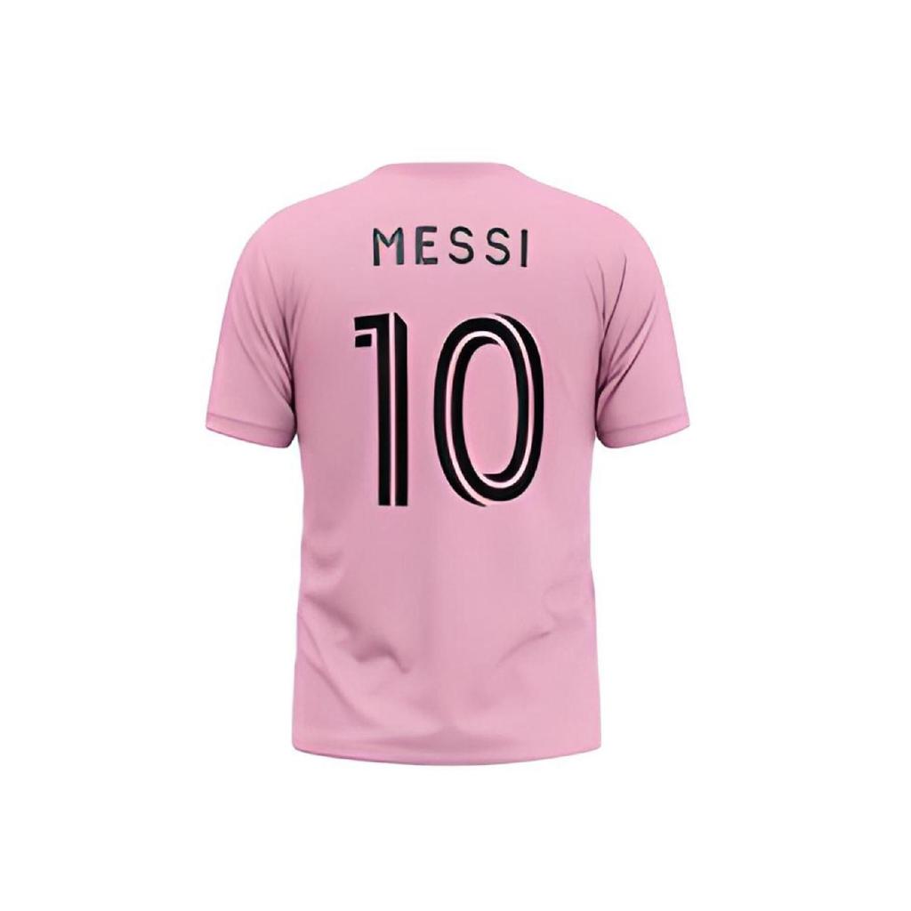 Messi Inter Miami Pink Adult Football Jersey