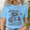 Funny Reading Raccoon Graphic T Shirts Women Booktrovert Essential Classic Tops Casual Book Lover Gift Tee Retro Bookish Clothes