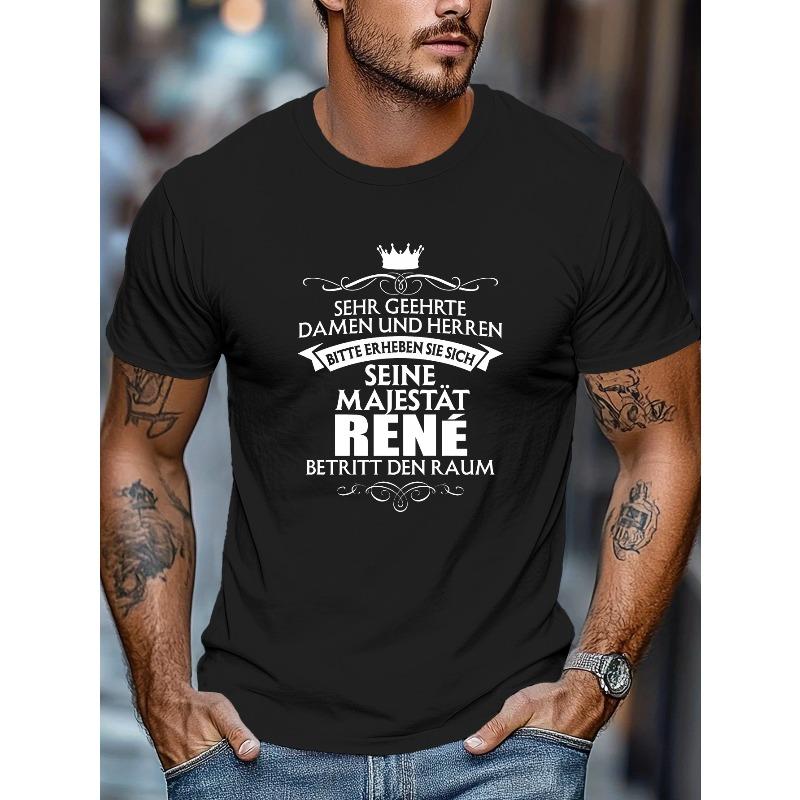 

European sizes Fun Men S Short Sleeve Summer T-Shirt Fashionable Comfortable Men s Shirt Crew Neck Casual Tee Tops for Men 4XL чорний