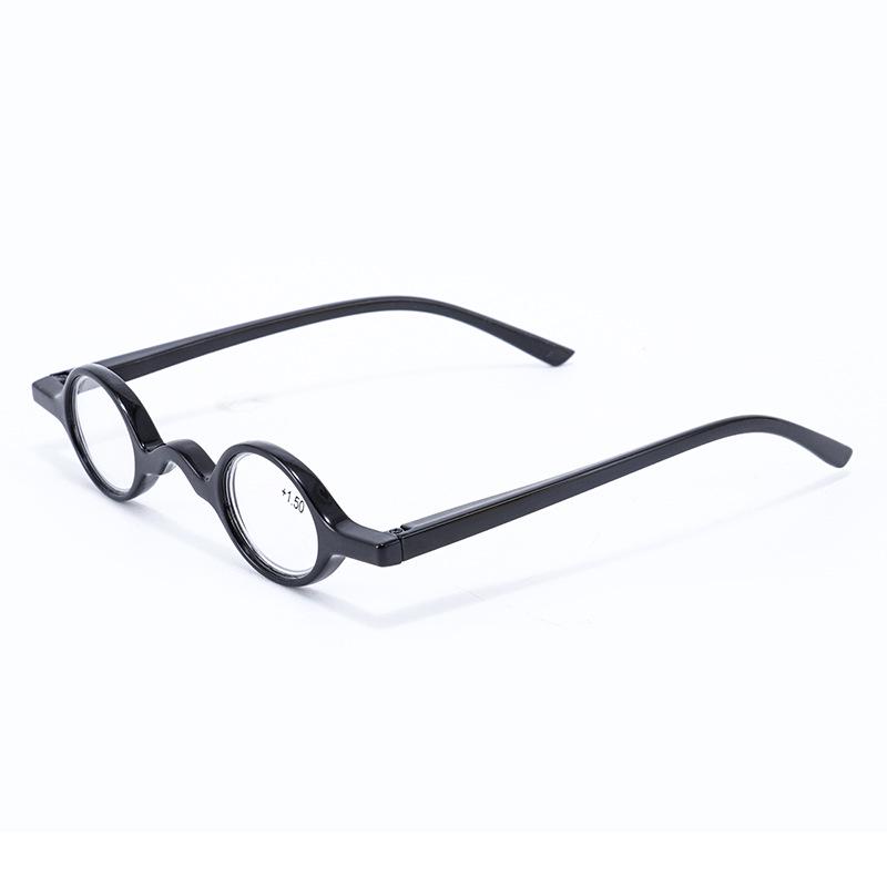 

Unisex Retro Round Reading Glasses - Stylish, Personalized Frames for Seniors 100+ Strength