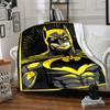 1pc Batman, Superhero Blanket Lightweight Flannel Throw For Sofa, Bed, Travel, Livingroom, Office, Couch, Chair, And Bed