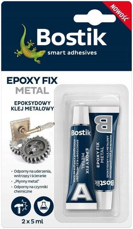 Bostik Fix Metal Epoxy Adhesive For Metal 5Ml 2Pcs