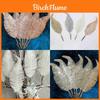 Elegant Clip On Feather Glitter Baubles For Stunning Christmas Tree Decor