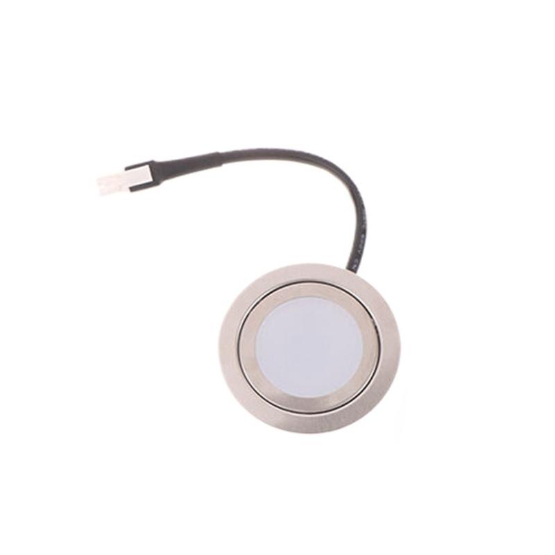 69mm Range Hood Light Round LED Bulb 12V 1.5W Kitchen Cooker Light Lamp Cabinet Closet Cupboard Light Energy Saving