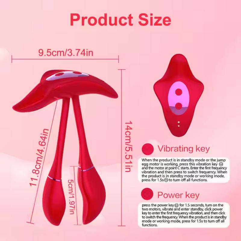 Wearable Vibrator APP Remote Control Panty Vibrating Jumping Egg G-spot Clitoris Breast Nipple Stimulator Female Masturbation