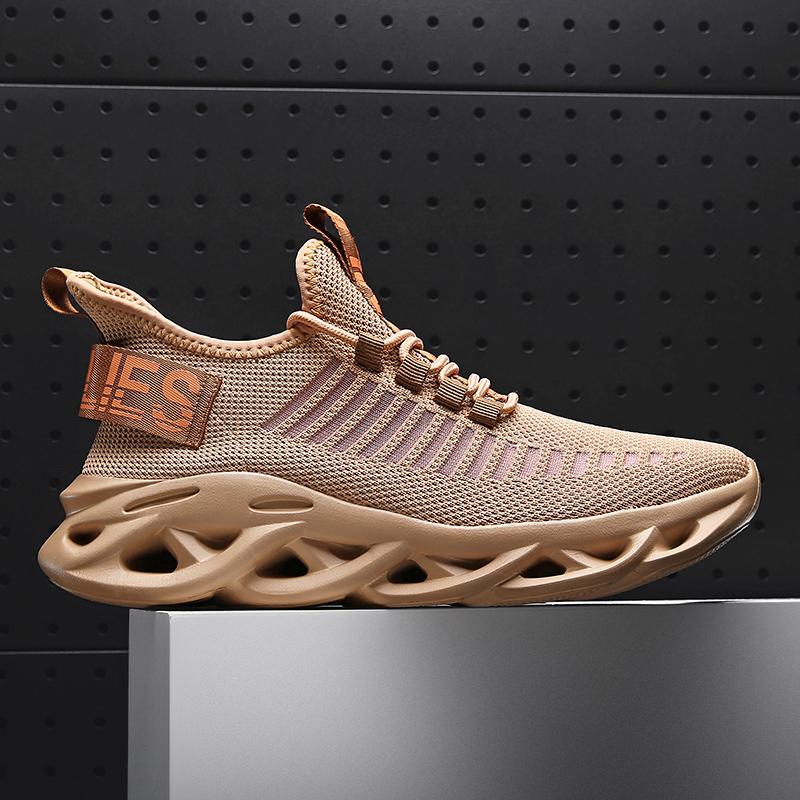 Fashion Sneakers For Men Casual Shoes Breathable Lightweight Men Shoes Spring Autumn Non-Slip Popular Mesh Male Lace Up Shoes