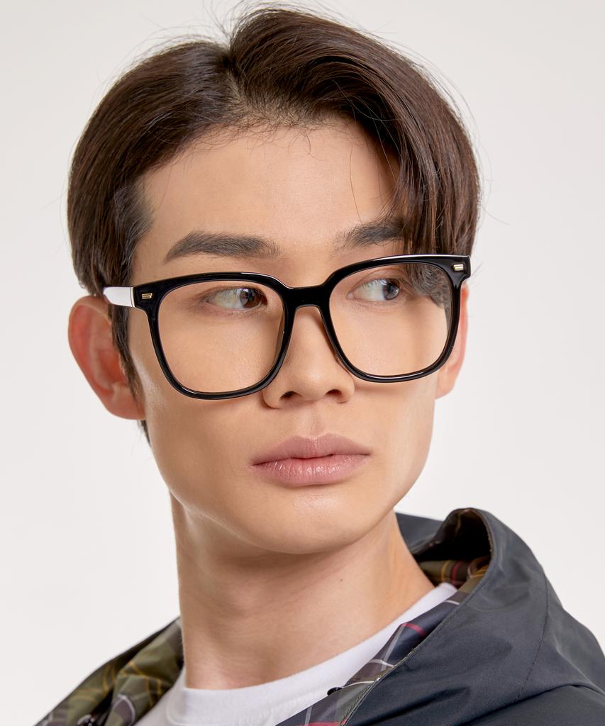 Eseubika Asa-C01 Horn-Rimmed Glasses Blue Light Blocking