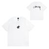 Short Sleeve T-Shirt Couples Street Style Letter Print Loose Fit Breathable Top