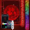 2 IN 1 1.65M Smart App Firecracker String Light Dreamcolor Electronic Firecracker New Year APP Control Christmas Garland Light