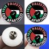 Broche Pin Palestine Libre Décorative et Robuste en Alliage Métallique Accessoire