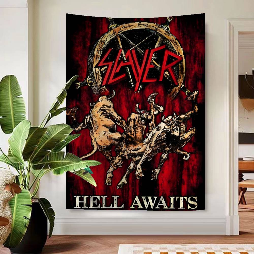 Slayer Heavy Metal Rock Band Άλμπουμ Ταπετσαρία Εκτύπωση Τέχνης Επιστημονικής Φαντασίας Δωμάτιο Διακόσμηση Σπιτιού Διακόσμηση Σπιτιού