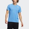 Adidas Elevate Train Short Sleeve Training T-Shirt Men Tops Sky-Blue HF4204