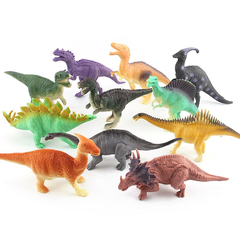 12 ks Model dinosaura Akční figurky Hračky Nejlepší dárek pro chlapce