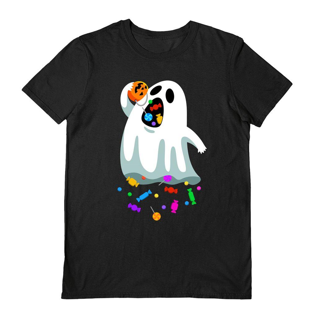 Maglietta Fantasma Affamato Fantasma Benjimoji Unisex Adulto