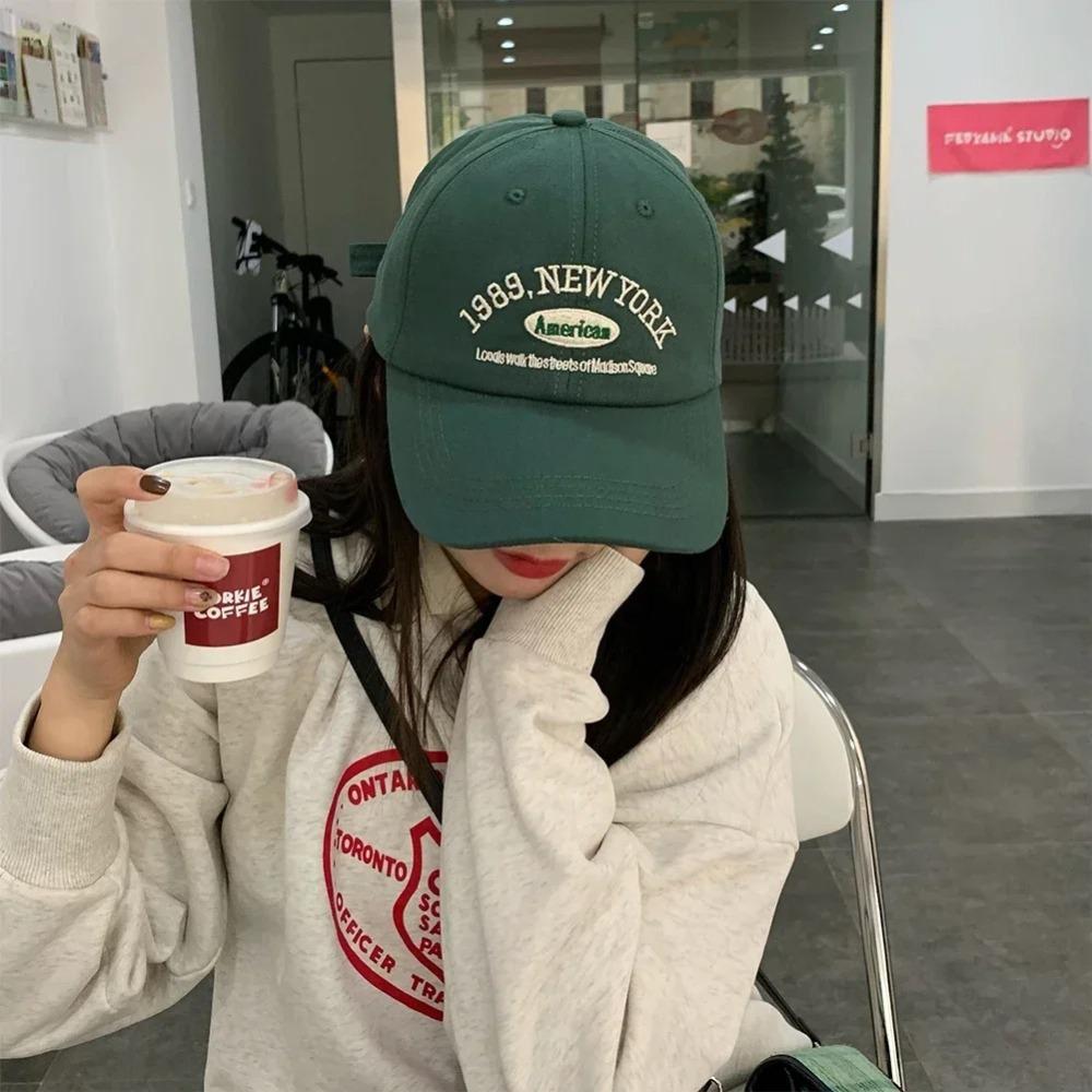 Letters Embroidery Baseball Hat Casual Dad Trucker Hat New Snapback Cap  Unisex