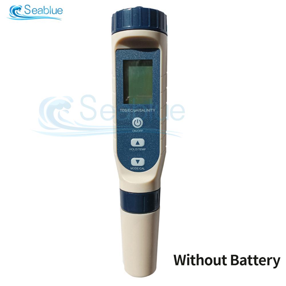

1Pc New 5 in 1 PH/TDS/EC/Salinity /Temperature Meter Portable Pen Type PH Meter Aquarium Swimming Pool Water Quality Tester