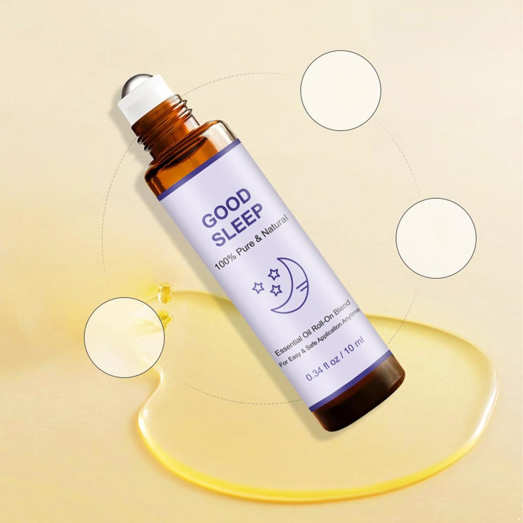 10ML Essential Oil Roll On for Relaxation Aromatherapy Roller Bottle Travel Size Skin Safe Essential Oils for Women Men for Self Care Gifts