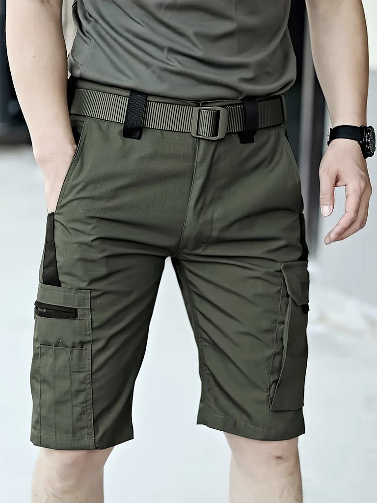 [Tactical Cargo Shorts] Durable, Lightweight Men's Tactical Cargo Shorts | Multi-Pocket High Quality Outdoor Shorts for Camping, Hiking, Fishing