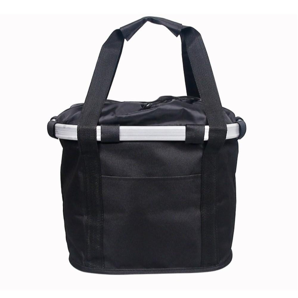 5KG Load Capacity Bicycle Front Basket 2 in 1 Design Handlebar Hanging Bag for MTB Cycling