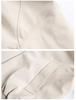 Unisex Lychee Pattern Heavy-Duty Hooded Leather Jacket with Fur Collar - Thickened Winter Coat