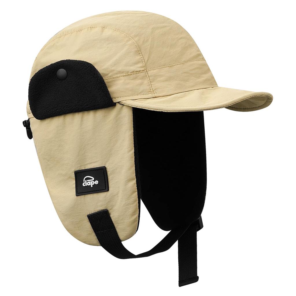 Clape Pilot Cap with Ear Winter Cold Warm Flight Cap for Outdoor and Men and Women Flaps, Hat, Weather, Windproof, Activities, Skiing, Snowboarding,