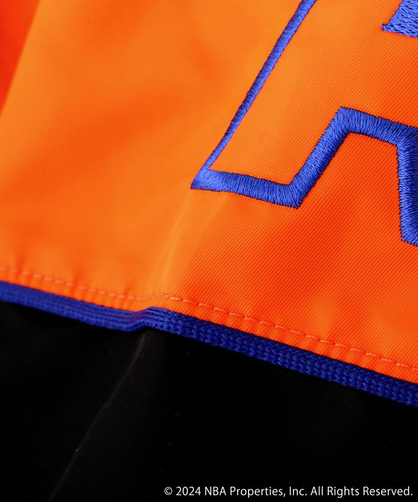 Avirex NBA Nylon Size M Jacket, Men's, (150), Orange, 783-5152010