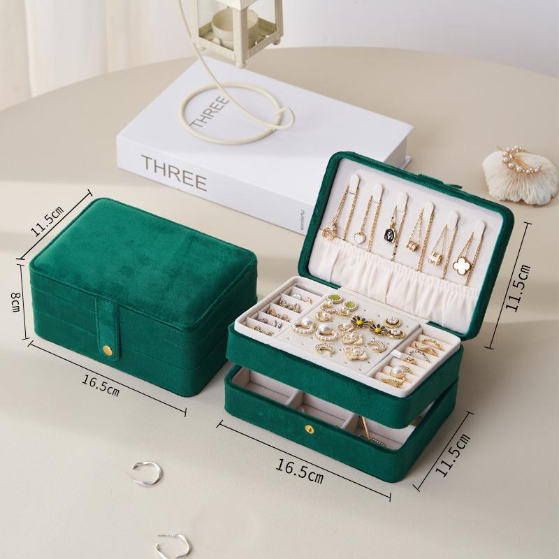 Multi-layer Necklace, Ring Jewelry Storage Box, Jewelry Box, Stud Earrings, Earrings Storage Box, Multi-functional Jewelry Box.