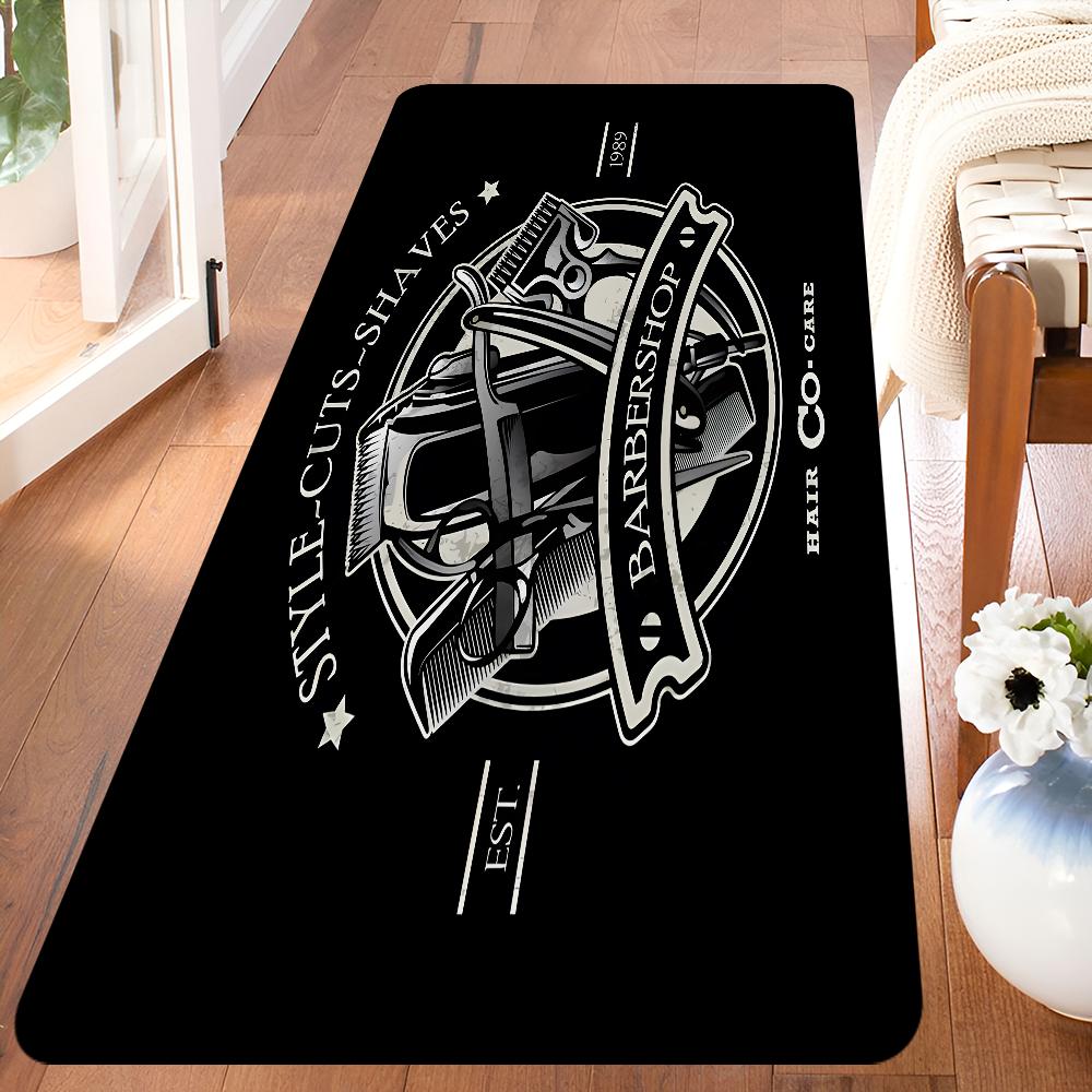 Vintage Sign Expert Barber Shop Floor Mat Non-Slip Laundry Room Mat Laundry Decor Balcony Child Living Room Household Carpets