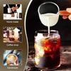 50ml skleněná odměrka DIY dřevěná rukojeť Skleněná odměrka na espresso Mléko Káva Průhledná konvička Kávové potřeby Kuchyňský odměrka