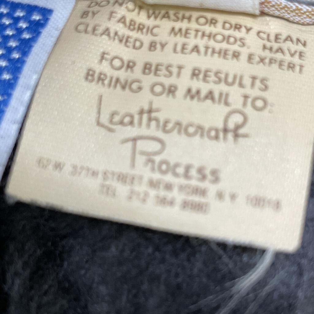 SCHOTT Mouton Flight Jacket Jacket 40 grayUsed