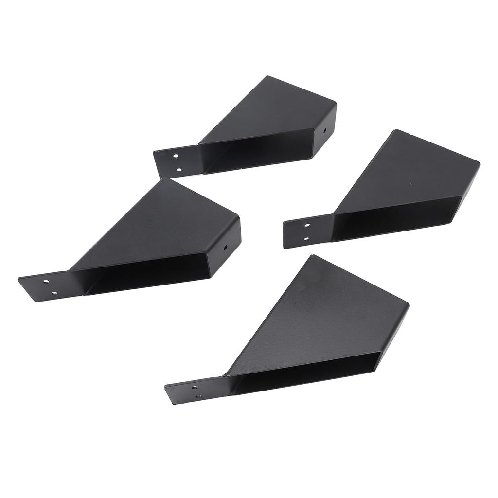 4Pcs Pergola Bracket Galvanized Drainage Hole Design 45 Degree Angle Pergola Reinforcing Bracket