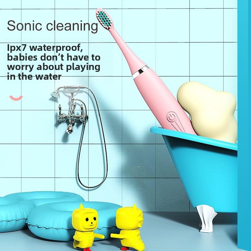 Sonic electric toothbrush soft bristle electric toothbrush wholesale rechargeable children's electric toothbrush