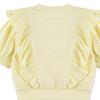 [lilipuri] Picnic Sweatshirt Top And Bottom Suit  Yellow 