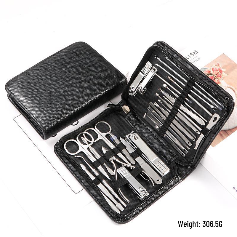 

Набор для маникюра и педикюра Seiko из 30 предметов: Кусачки для ногтей, ножницы и инструменты