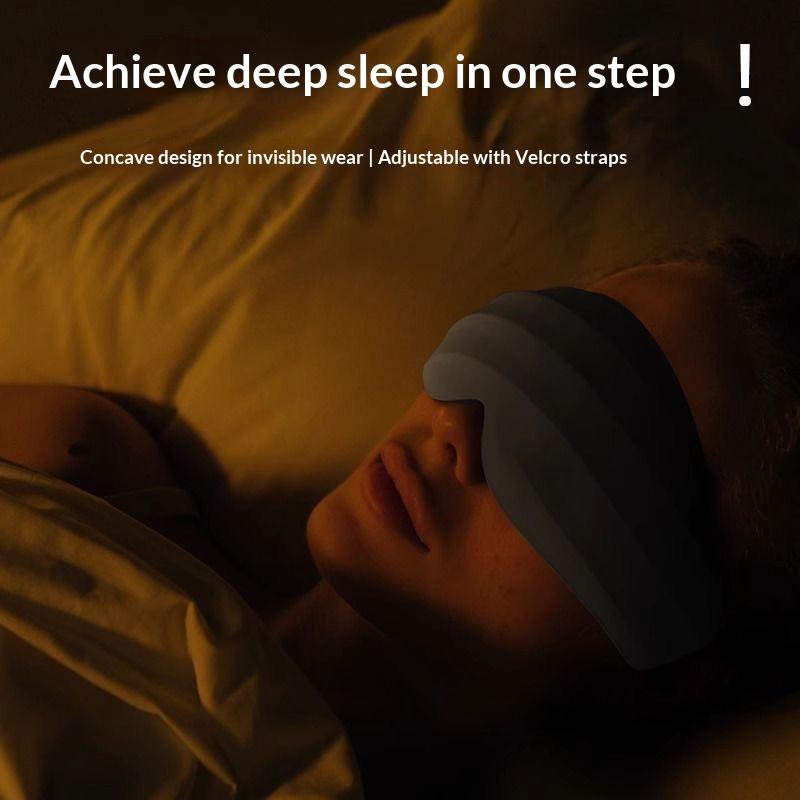 3D Sleeping Eyepatch Mask Block Out Light Eye Mask Soft Cover Rest Relax Sleep Aid Portable Blindfold Travel Eyepatch New